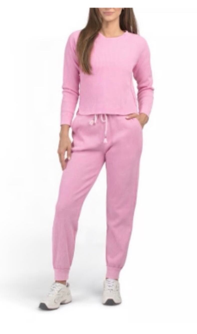 Sunnyside by Sundry Waffle Knit Joggers
